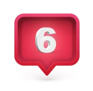 3D character in a speech bubble, vector illustration Stock Illustration