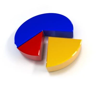 3d chart Stock-Illustration