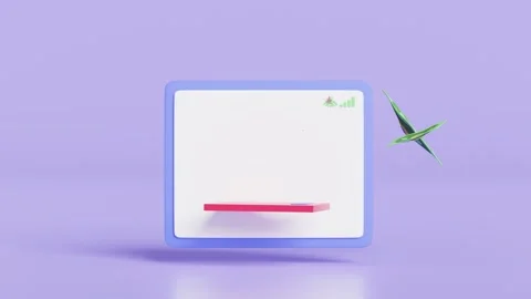 3d charts graph with flying banknotes, tablet, dollar coin, analysis busine.. Stock Footage 265542547