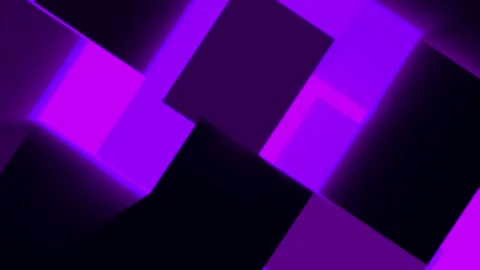 3D checkered block animated background glowing with attractive colors Stock Footage 308277032
