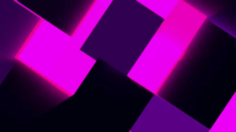 3D checkered block animated background glowing with attractive colors Stock Footage 308277049
