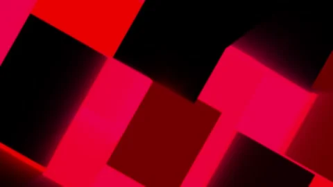 3D checkered block animated background glowing with attractive colors Stock Footage 308277102