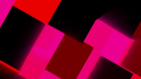 3D checkered block animated background glowing with attractive colors Vídeos de archivo 308277104