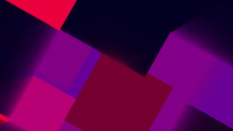 3D checkered block animated background glowing with attractive colors Stock Footage 308277139