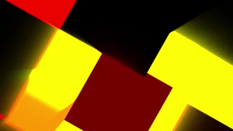 3D checkered block animated background glowing with attractive colors Stock Footage 308277184
