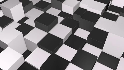 3d chessboard floor softly moving Stock Footage 81068477