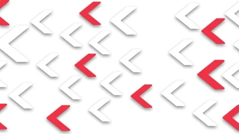 3d chevron arrows soft shadows modern geometric pattern background animation Stock Footage 329707862