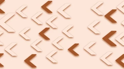 3d chevron arrows soft shadows modern geometric pattern background animation Stock Footage 329714184