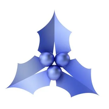 3D Christmas element. Stock Illustration