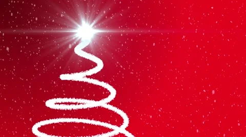 3D Christmas Tree Stock Footage 44228388