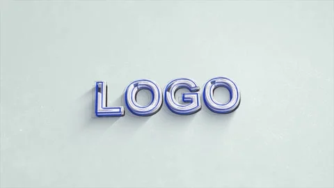 3d cinematic 4k clean modern logo reveal. Stock Footage 340253078
