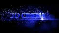 3D cinematic short trailer with sound (no plugin) Stock After Effects