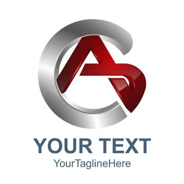 3D  circle Abstract AS letter vector technology logo, A letter vector, S lett Illustrazione stock