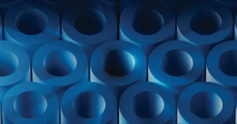 3D Circle Background Stock Illustration