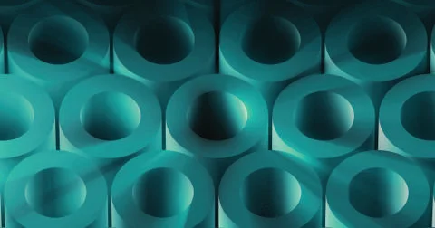3D Circle Background Stock Illustration