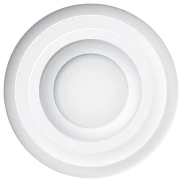 3D circle frame on white background paper cut style vector illustration hav.. Stock Illustration