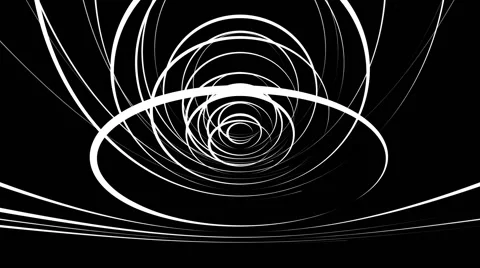 3d circle lines structure Видео 63208122