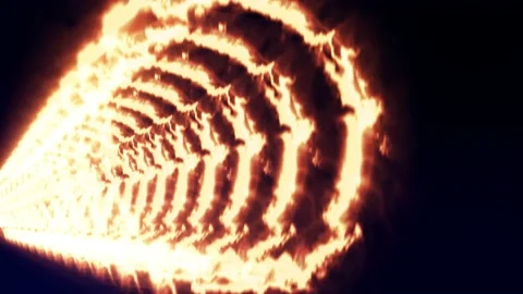 3d Circle Tunnel Animation Motion Graphi Stock Video Pond5