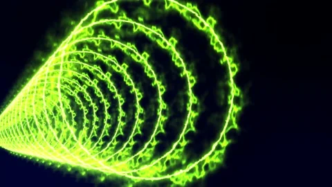 3d Circle Tunnel Animation Motion Graphi Stock Video Pond5