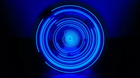 3d circles broadcast Stock-Footage 96466644