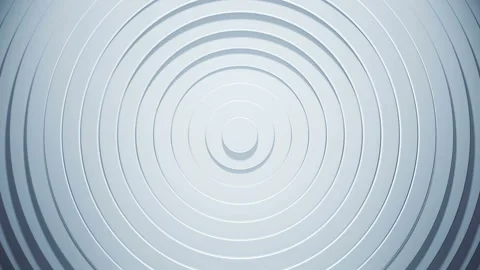 3d circles pattern with blinds effect. Video stock 132131191