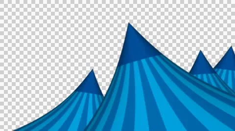 3D Circus Tent Animated Background Stock-Footage 48932760