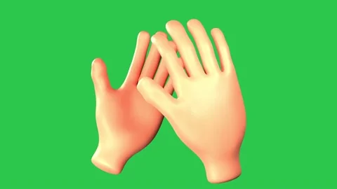 3D Clapping Hand Stock Footage 237787980