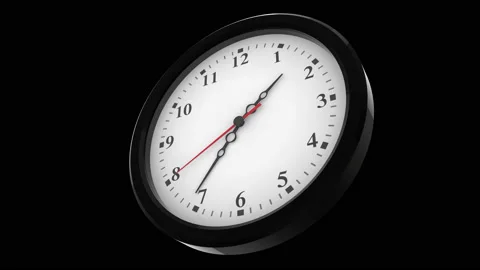 3D Clock Time Lapse 動画素材 132721993