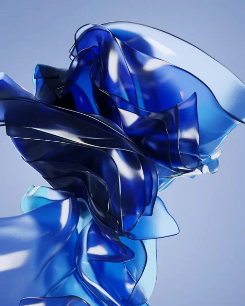 3D Cloth abstract background Stock Footage 276652623