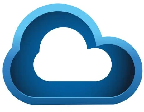 3d Cloud Stock Illustration