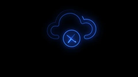 3D Cloud Workload Protection Icon Stock Footage 291035282