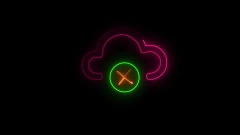 3D Cloud Workload Protection Icon Stock Footage 291035351