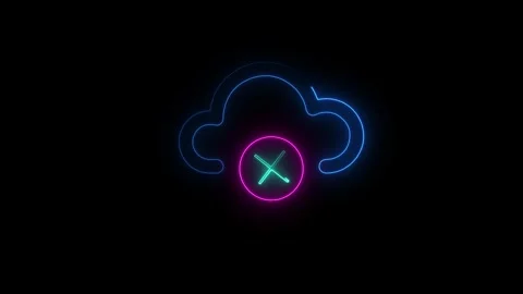 3D Cloud Workload Protection Icon Stock Footage 291035473