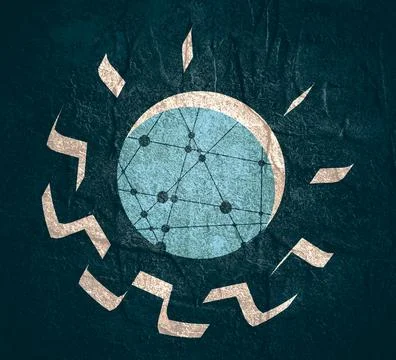 3d cog wheel Stock Illustration