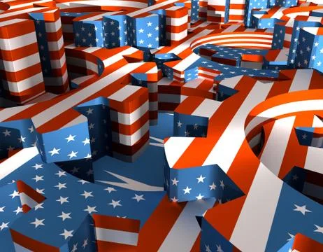 3d cog wheels Stock Illustration