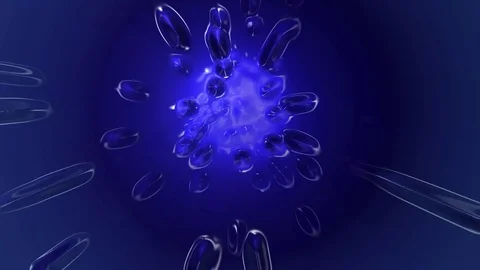 3d collaider abstraction 스톡 동영상 75734259