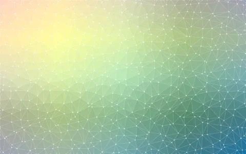3D Color Polygonal Triangle Geometric Texture Background Stock Illustration
