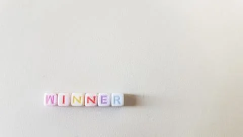 3d Colored Word Cube Stock-Fotos