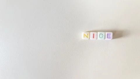 3d Colored Word Cube Stock Photos