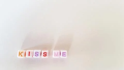 3d Colored Word Cube Stock Photos