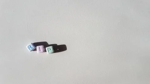 3d Colored Word Cube Stock Photos