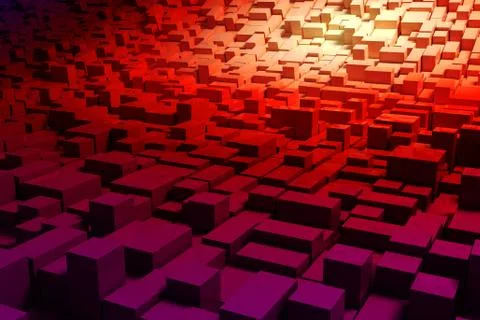 3d colorful abstract background Stock Illustration