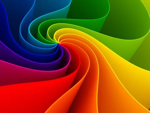 3D colorful background (1) Stock Illustration