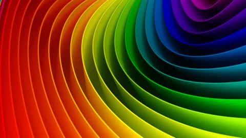 3D colorful background (3) Stock Illustration