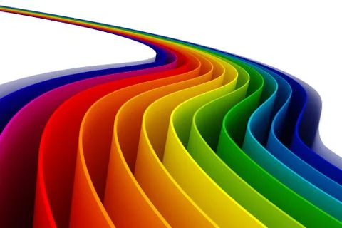 3D colorful background (4) Stock Illustration