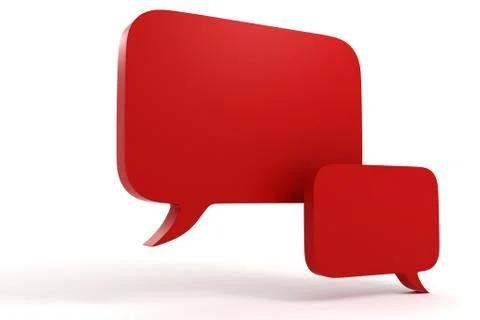 3d colorful bubble text Stock Illustration