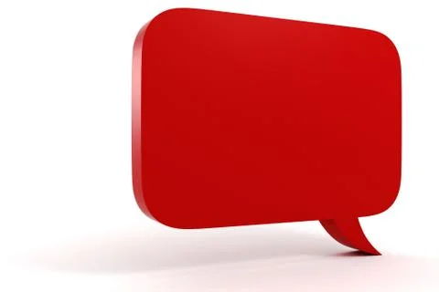 3d colorful bubble text Stock Illustration