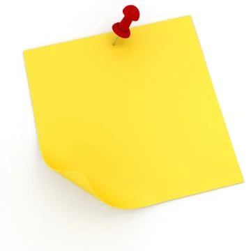 3d colorful sticky notes Stock Illustration