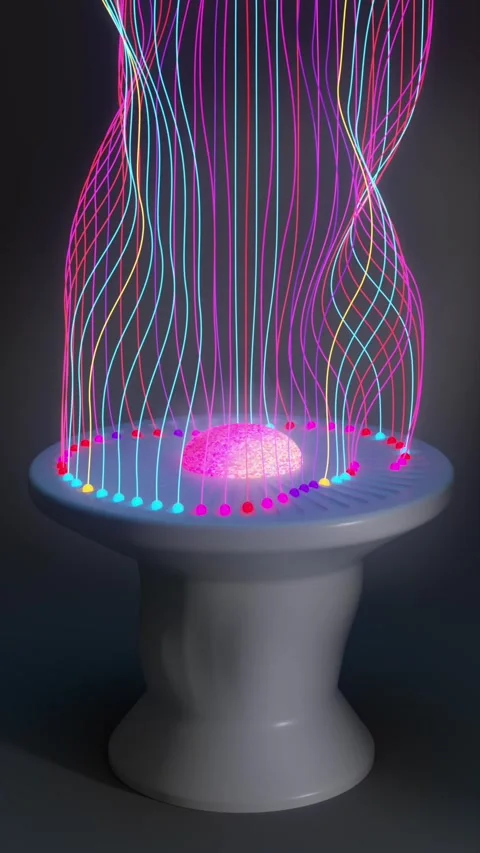 3d colorful Waves 動画素材 310552798