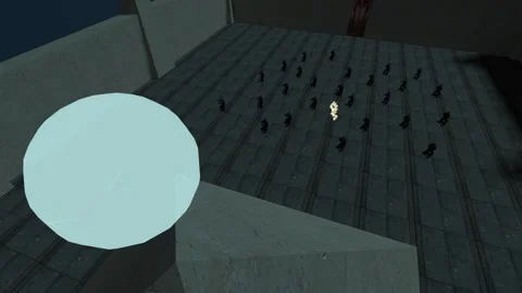 3D Computer Game - Deadly Cult - Take 05 動画素材 221517008